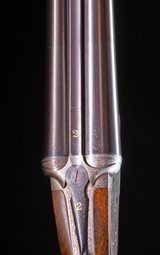 Joseph Lang of London Sidelock with super engraving and wood ~ 2 3/4" nitro proofs and pre 1899 so can ship direct - 3 of 8