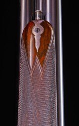 William Powell highest gradesidelock with extremely attractive Fleur De Lis fences - 6 of 7