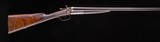 James Ansell of Perth 12g Scottish hammer double with 2 3/4" nitro proofed barrels ~ We found a crack in the wrist so half price! - 2 of 8