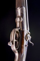 John Rigby & Co .360 1 5/8" (short case) Double Rifle ~ This rifle owned by a founder of the NRA who led troops at Gettysburg and decorated by Li - 6 of 9