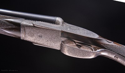 C. G. Bonehill Sidelock with stunning engraving from 1925 - Image 4 of 10