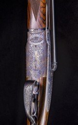 Arrieta Sidelock "Boss" rounded action 16ga in near new condition with great wood and 2 3/4" proofs - 6 of 8