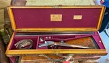 James Purdey BEST with very rare Woodward patent cocking indicators from 1915 in its makers O&L case