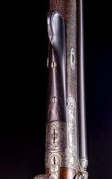 C. Stiegele, Jin Munchen (Munich Germany) Lefaucheux forward side lever ~ Check out the engraving! - 6 of 7