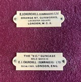 Churchill Premier matched pair ($16800 total for the two guns, only $8400 each!)
~ From 1924 in their makers case - 9 of 11