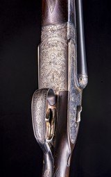 AYA Sidelock with hand detachable locks ~ 2 3/4" proofed!!! Almost all its original case color - 5 of 7