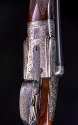 William Evans Gorgouusly engraved London sidelock from 1908 - 8 of 10