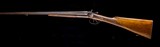 Belgium 28g. hammer gun with no engraving but beautiful Damascus 31.5" barrels - 1 of 8
