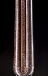 Belgium 28g. hammer gun with no engraving but beautiful Damascus 31.5" barrels - 3 of 8