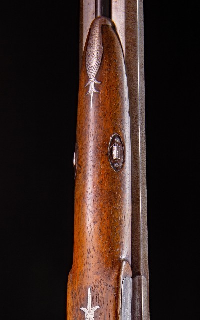 Le Page Double Rifle with octagon barrels ~ 14g. - Image 6 of 7
