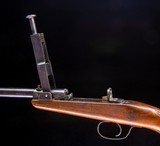 Deutsche Werke .22 Long Rifle ~ "Diana" logo on stock ~ Unusual loading but easy to use single shot - 8 of 8