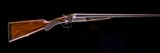 Charles Boswell Pigeon Gun with 2 3/4" Nitro proofs - 2 of 8