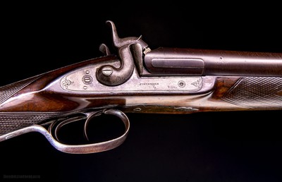 John Krider, Philadelphia, High quality muzzle loading shotgun - Image 5 of 8