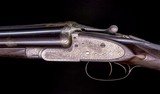 Samuel Smallwood English sidelock with stunning engraving from @1904 ~ back of the vault find and sale! - 5 of 8