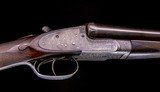 Samuel Smallwood English sidelock with stunning engraving from @1904 ~ back of the vault find and sale! - 4 of 8