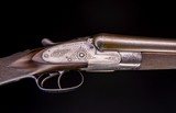 Charles Hellis Sidelock with 30" nitro proofed Damascus barrels - 4 of 8