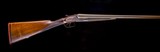 Charles Hellis Sidelock with 30" nitro proofed Damascus barrels - 2 of 8