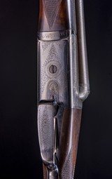 Watson Brothers boxlock with very nice nitro proofed 30" Damascus barrels ~ *Long LOP! - 6 of 8