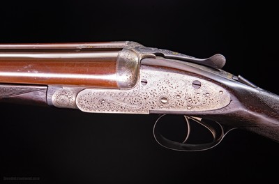 Edwinson C. Green and Son, Cheltenham & Gloucester ~ A very nice English sidelock with long barrels and stock - Image 4 of 8
