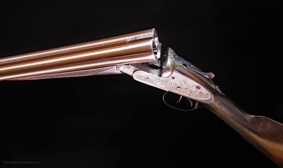 Edwinson C. Green and Son, Cheltenham & Gloucester ~ A very nice English sidelock with long barrels and stock - Image 8 of 8