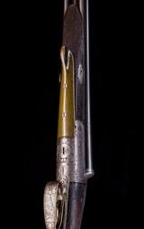 Hubertus 16g. German double ~ Beautiful engraving and woodwork! *No cast so ok for left or right handed * Light! - 6 of 9