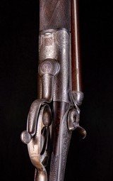 William Richards of Liverpool ~ 16g. nitro proofed hammer gun ~ Cased! - 6 of 10