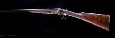 W Jeffery & Co 12g. boxlock with great wall thickness and balance for a six and a half pound gun!