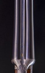 W.J. Jeffrey Sidelock with super engraving and wood and dimensions for many - 3 of 8