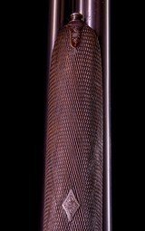 W.J. Jeffrey Sidelock with super engraving and wood and dimensions for many - 7 of 8