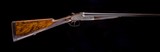 Thomas Newton of Manchester ~ Stunning engraving and great stock dimensions for many ~ 0 cast ~ Gun "A" of pair - 2 of 8