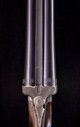 German Double Two Barrel (Krupp) set from Kiess & Co. of Suhl ~ Original 32" barrels and a later set of 29.5" set - 3 of 12