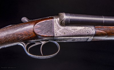 William Griffiths of Manchester ~Westley Richards action and fine engraving, fences, and more - Image 4 of 9