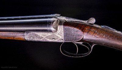 William Griffiths of Manchester ~Westley Richards action and fine engraving, fences, and more - Image 5 of 9