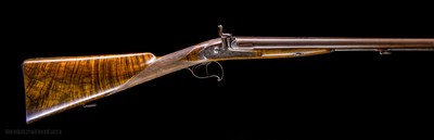 Lagreze Percussion Cape rifle and shotgun combo - Image 2 of 8