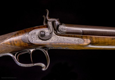 Lagreze Percussion Cape rifle and shotgun combo - Image 4 of 8