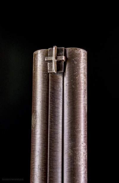 Lagreze Percussion Cape rifle and shotgun combo - Image 8 of 8