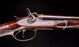 Thomas Horsley 20g. bar in wood pigeon gun~ 30" Sleeved 2 3/4" proofs - 4 of 10