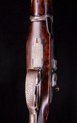 Thomas Horsley 20g. bar in wood pigeon gun~ 30" Sleeved 2 3/4" proofs - 6 of 10