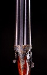 Joseph Lang & Son 40 Pall Mall Cross Cockspur St. London Live Pigeon gun with a sidelever ~ Elegantly Restored and 2 3/4 Nitro proofed - 6 of 12
