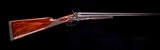 Joseph Lang & Son 40 Pall Mall Cross Cockspur St. London Live Pigeon gun with a sidelever ~ Elegantly Restored and 2 3/4 Nitro proofed - 5 of 12