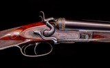 Joseph Lang & Son 40 Pall Mall Cross Cockspur St. London Live Pigeon gun with a sidelever ~ Elegantly Restored and 2 3/4 Nitro proofed - 7 of 12