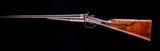 James Purdey top lever Island lock with original 30" barrels
