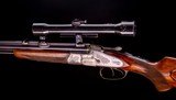 C. Stiegele KGL. BAVR. over/under combination gun 8 x 57JR x 16 gauge ~ A beautiful high grade sidelock - 9 of 10