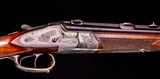 C. Stiegele KGL. BAVR. over/under combination gun 8 x 57JR x 16 gauge ~ A beautiful high grade sidelock - 6 of 10