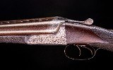 16G Hooton and Jones from 1898 with Damascus barrels in nice condition. - 5 of 8