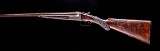 16G Hooton and Jones from 1898 with Damascus barrels in nice condition. - 1 of 8