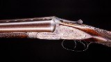 Bozard & Co 33 New Bond Street London - Antique London Sidelock with 30 inch Damascus and 70mm chambers - 5 of 8