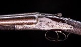 12 Gauge John Blanch & Sons made in 1880 with great Damascus barrels - 5 of 8