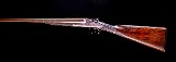 12 Gauge John Blanch & Sons made in 1880 with great Damascus barrels - 1 of 8