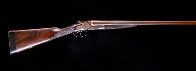 Murray & Co. sidelock Damascus from the 1880\'s ~ No cast so great for a right or left handed shot - Image 2 of 8
